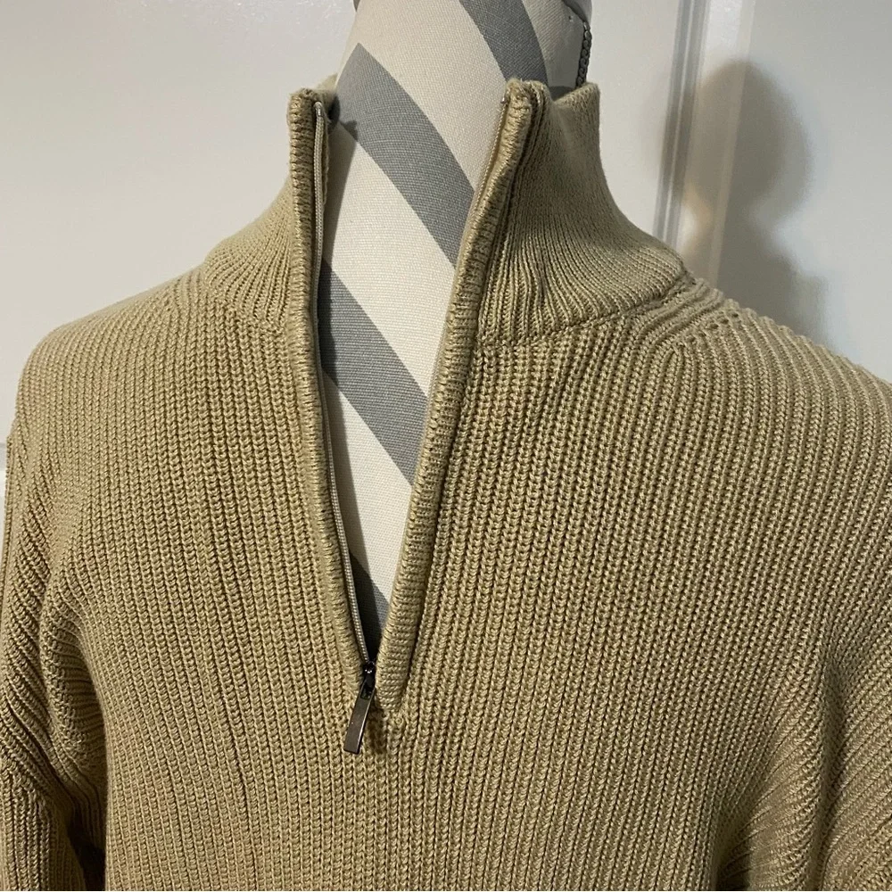 Saks Fifth Avenue Large Tan Sweater